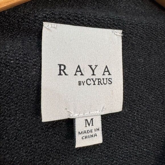 Black Cyrus Mock Neck Sweater Size M EUC - Picture 5 of 5